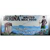 Image 1 : Porcelain Berina Malted Milk Food Sign.