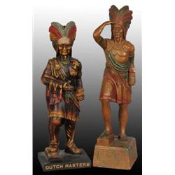 Lot of 2: Cigar Store Figures.
