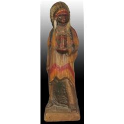 Foam Indian Cigar Store Figure.