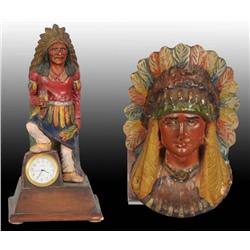 Lot of 2: Indian Related Items.