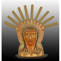 Celluloid Indian Chief Cigarette Holder.