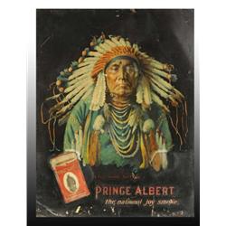 Tin Prince Albert Sign.