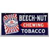 Image 1 : Porcelain Beechnut Chewing Tobacco Sign.