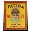 Image 1 : Cardboard Fatima Cigarettes Poster.