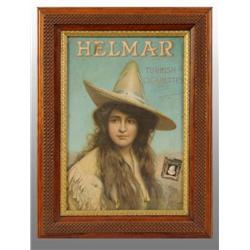 Paper Helmar Cigarettes Poster.