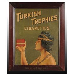 Embossed Light Cardboard Turkish Trophies Poster.