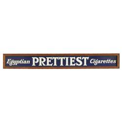 Lot of 4: Cardboard Cigarette Strip Signs.
