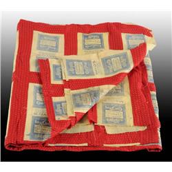 Large Mayo's Tobacco Quilt.