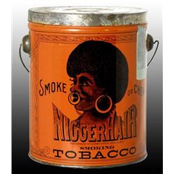 N. Hair Tobacco Pail.