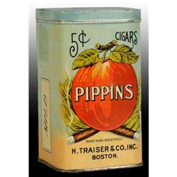 Pippins Vertical Cigar Tobacco Box.