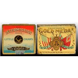 Lot of 2: Tobacco Tins.