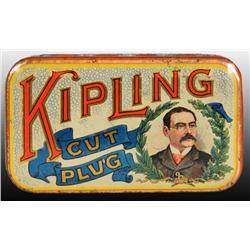 Kipling Flat Pocket Tobacco Tin.