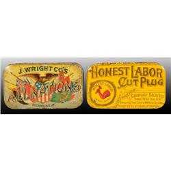 Lot of 2: Tobacco Tins.