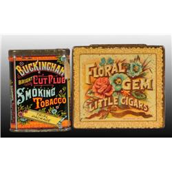 Lot of 2: Tobacco Tins.