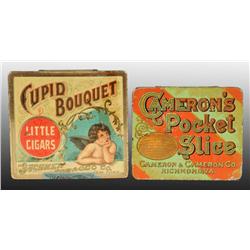 Lot of 2: Tobacco Tins.