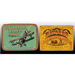 Lot of 2: Tobacco Tins.