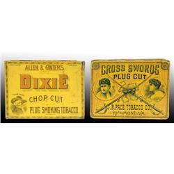 Lot of 2: Tobacco Tins.