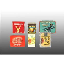 Lot of 6: Tobacco Items.