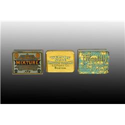 Lot of 3: Tobacco Tins.