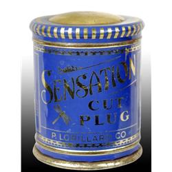 Sensation Cut Plug Tobacco Canister.