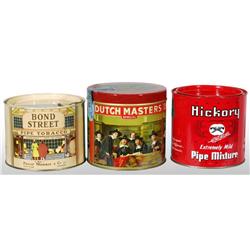 Lot of 3: Tobacco Tins.