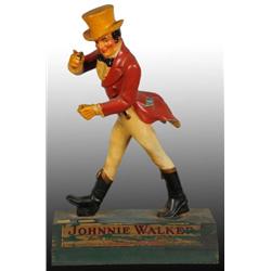 Lot of 2: Johnnie Walker Figures on Bases.
