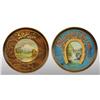 Image 1 : Lot of 2: Tin Litho Serving Trays.