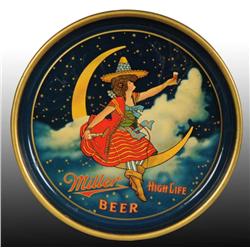Tin Litho Miller Beer Serving Tray.