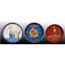 Lot of 5: Assorted Ale & Beer Serving Trays.