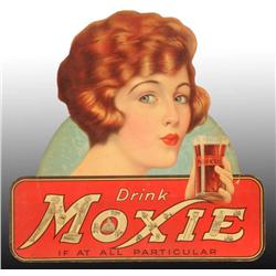 Cardboard Moxie 2-Sided Die Cut Sign.