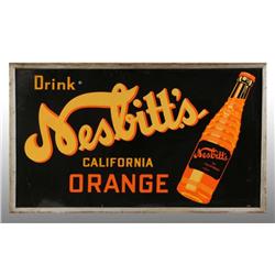 Tin Nesbitt's Orange Soda Sign.