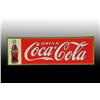 Image 1 : Embossed Tin Coca-Cola Sign.