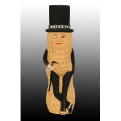Paper Mache Planters Peanut Figural Man.