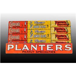 Tin Litho Planters Peanut Display Rack.