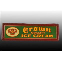 Lot of 3: Assorted Tin Ice Cream Items.