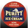 Image 1 : Porcelain Purity Ice Cream 2-Sided Sign.