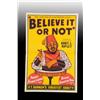 Image 1 : Paper Ripley's "Believe It or Not" Poster.