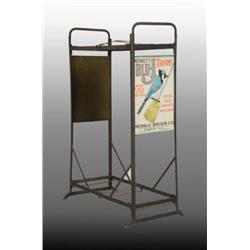 Metal & Tin Blue-J Broom Rack.