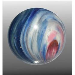 Single Pontil Onionskin, Butterfly Sub Marble.