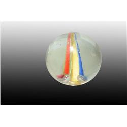 Single Pontil Naked Divided Core Marble.