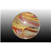 Image 1 : Rare Naked Left Twist Ribbon Faceted Marble.