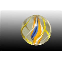 English Color Solid Core Swirl Marble.