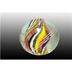 Divided Core Swirl Marble.