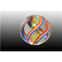 Yellow Latticino Core Marble.