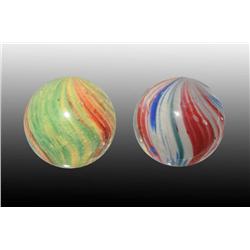 Lot of 2: Left Twist Marbles.