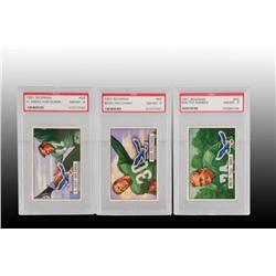 Lot of 10: 1951 Bowman Philadelphia Football Cards