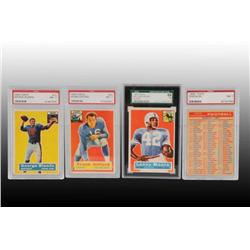 Complete 1956 Topps Football Card Set.