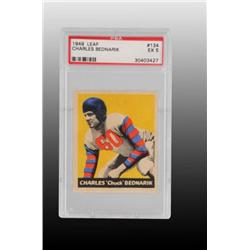 1949 Leaf Chuck Bednarik Football Card.