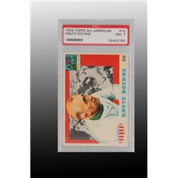 1955 Topps All-American Knute Rockne Football Card