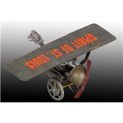 Glass & Tin "Spirit of St. Louis" Candy Container.